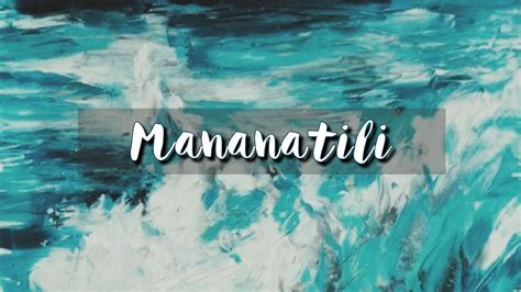Know His power. . Mananatili still lyrics hillsong